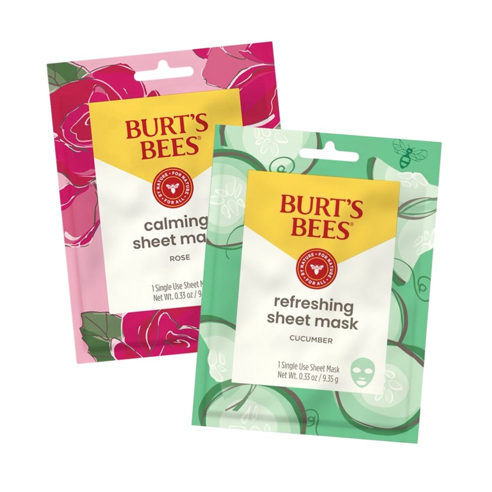 Burt’s Bees Sheet Mask Set - 2pk